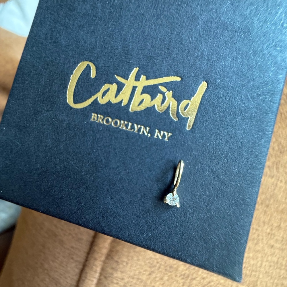Catbird Diamond Fizz Charm